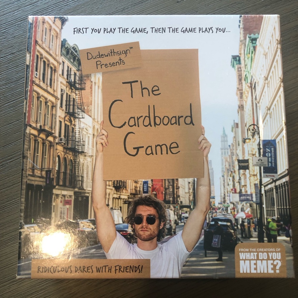 New and Sealed The Cardboard Game Ridiculous Dares With Friends!